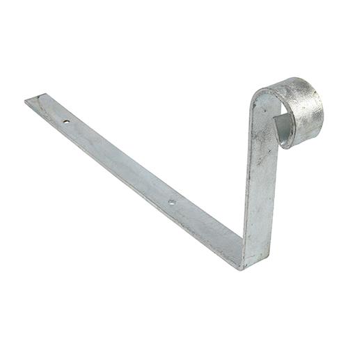 Hip Iron - Hot Dipped Galvanised - 300 x 3mm - Pack 10