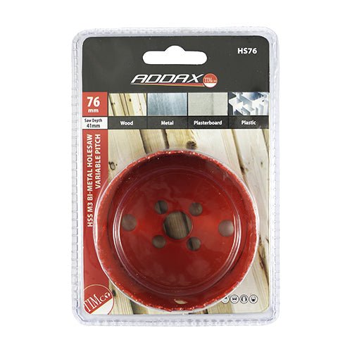 Holesaw - Variable Pitch - 76mm