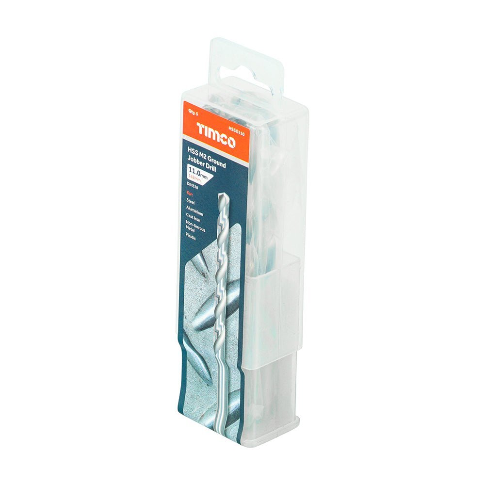 Ground Jobber Drills - HSS M2 - 11.0mm