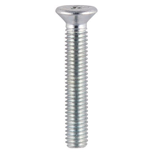 Machine Screws - Countersunk - PH - Metric Thread - B Point - Zinc - Box 500