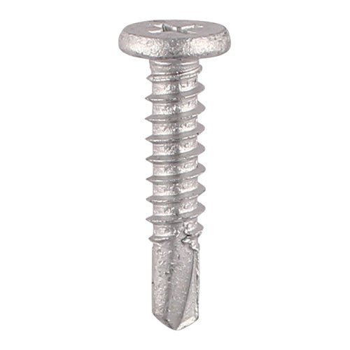 Metal Construction Sheet & Framing Screws - PH - Low Profile Pancake - Exterior - Silver Organic