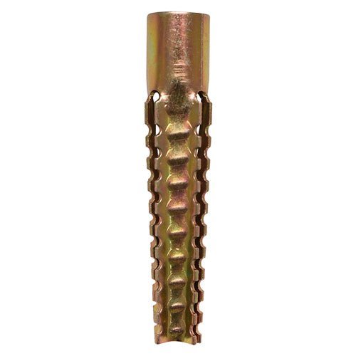 Metal Expansion Plug - Zinc Yellow
