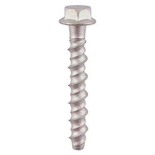 Masonry Bolts - Hex Flange - Exterior - Silver - Small Pack