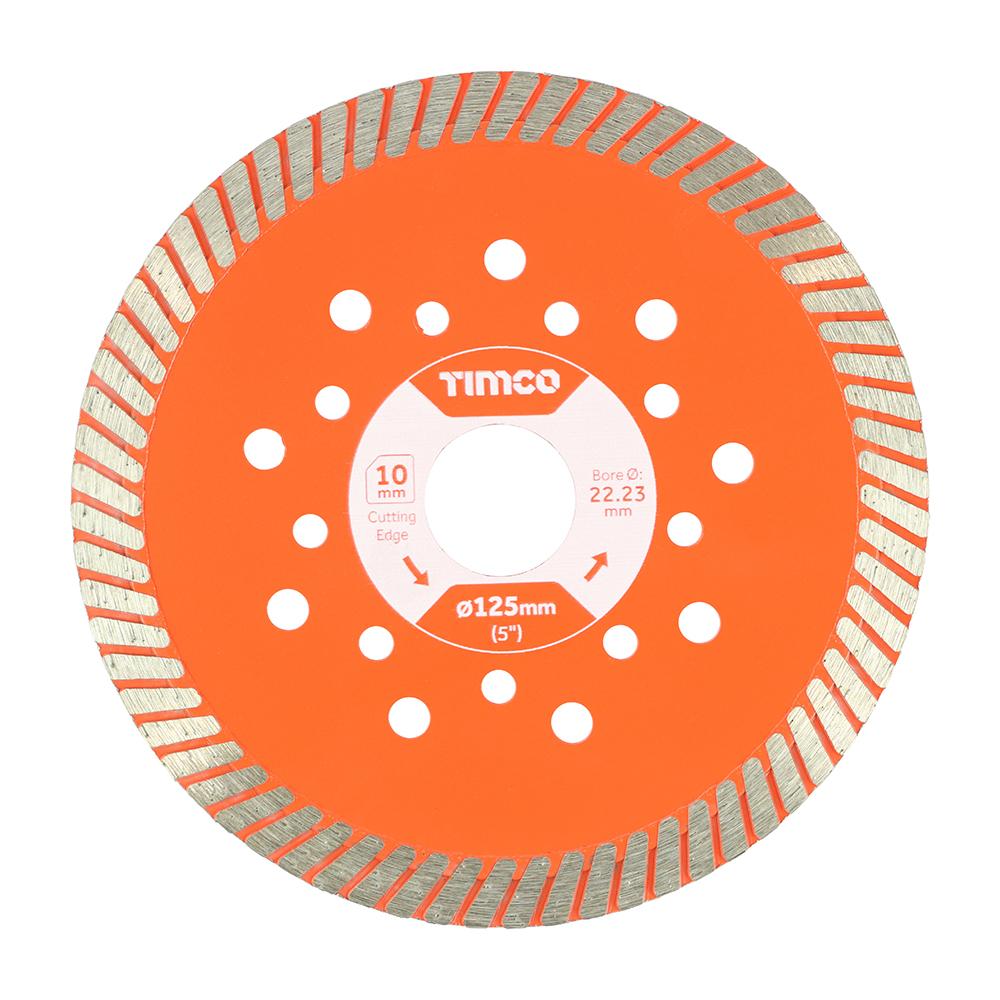 Premium Diamond Blade - Turbo Continuous - Hard Materials