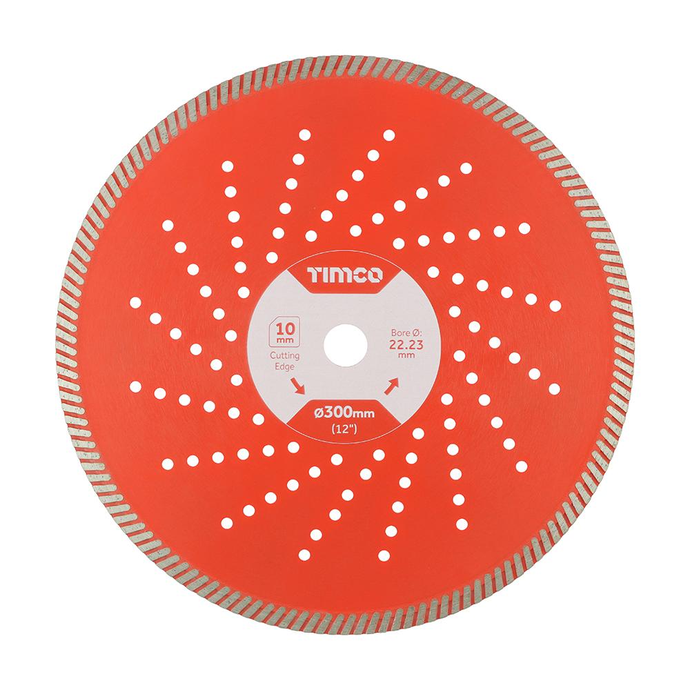 Premium Diamond Blade - Turbo Continuous - Hard Materials