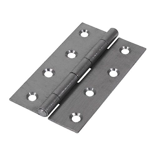 Narrow Uncranked Butt Hinge (5050) - Self Colour (Pack 2)