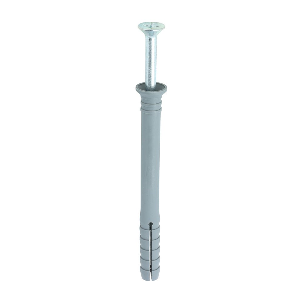 Nylon Hammer Fixing - PZ - Pozi - Zinc - Box