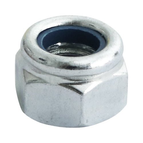 Nylon Nuts - Type P - DIN 982 - Zinc
