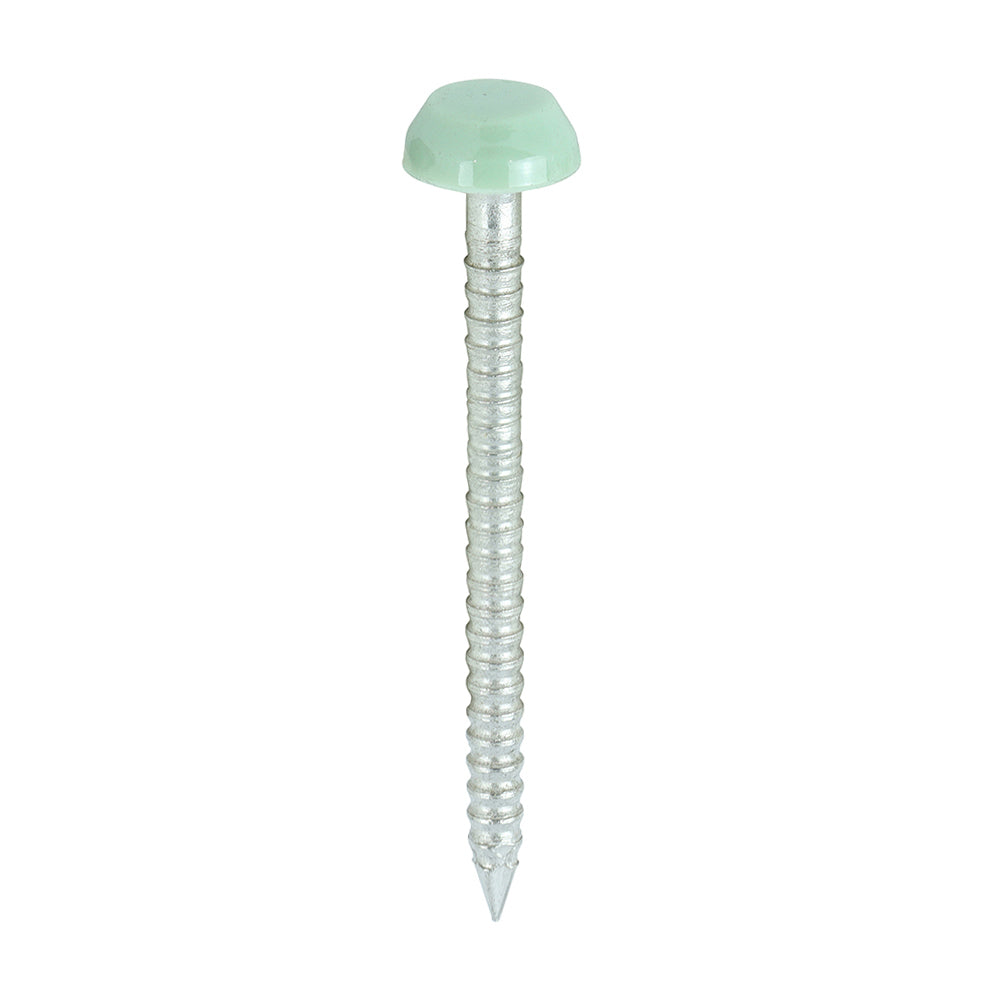 Polymer Headed Pins - A4 Stainless Steel - Chartwell Green