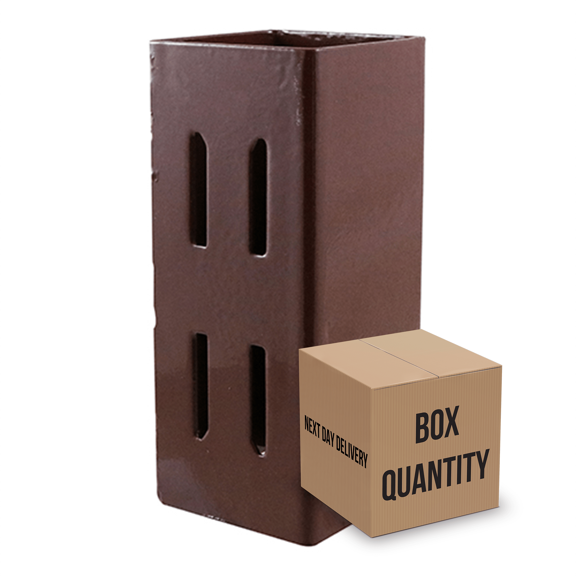 Post Extender - Quick Fit - Oxide Red - Box of 10