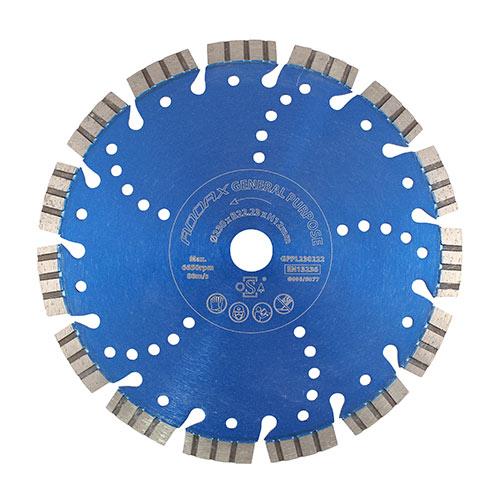 Premium Diamond Blade - Turbo Segmented Cutting Edge - Hard Materials