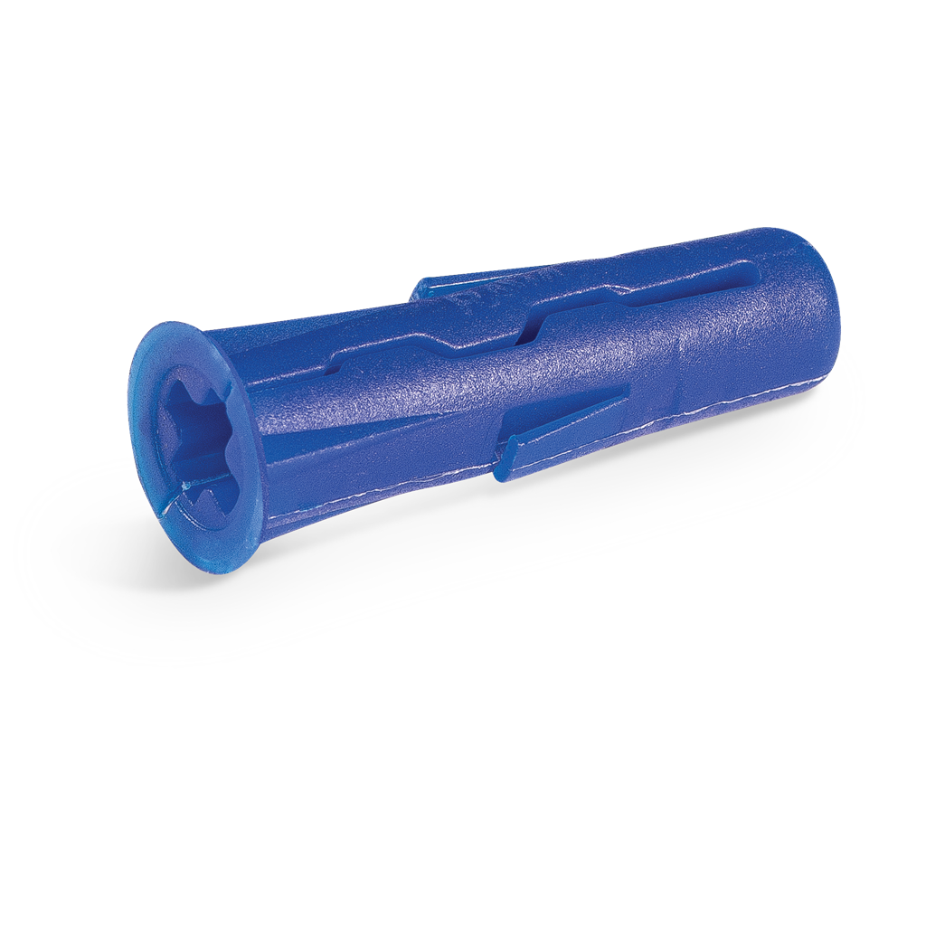 Rawlplug 'Uno' - Universal Contract Wallplug - Blue 8Mm (Bulk-Jar Of 500)