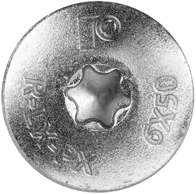 Rawlplug R-LX Concrete Screw Anchor - Pan Head - Zinc