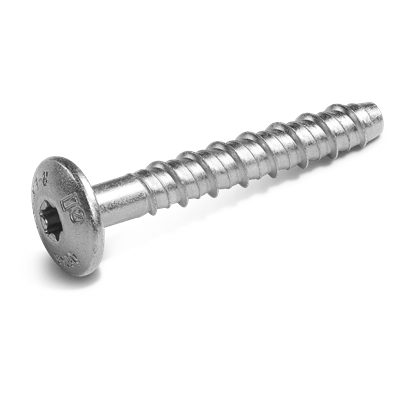 Rawlplug R-LX Concrete Screw Anchor - Pan Head - Zinc
