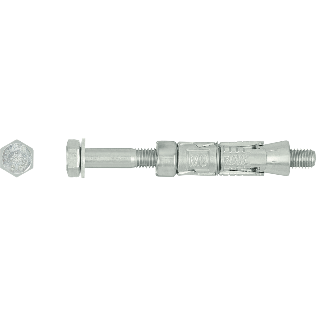 Rawlplug 'Rbl2' Rawlbolt Shield Anchor Eye Bolt - M10 (Bag Of 5)