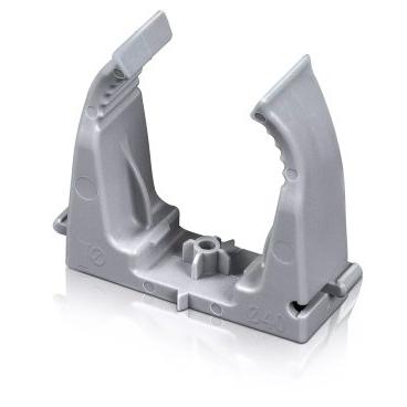 Rawlplug U Type Pipe Clip, Diameter 40Mm, Pa6, To Use With Sc40 (Box of 35)