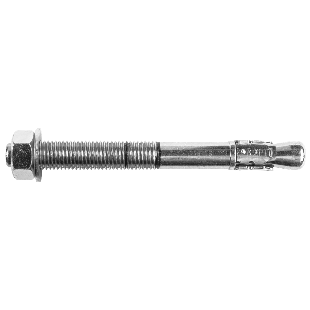 Rawlplug 'R-Xpt' Zinc Plated Throughbolt 20 X 200Mm / Option 7 (Box of 25)