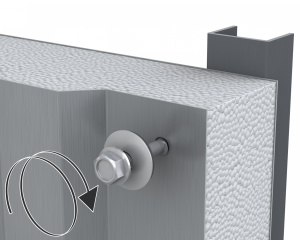 Rawlplug OCS Hex Self-Drilling Screws into Metal Sections - A2 Stainless Steel