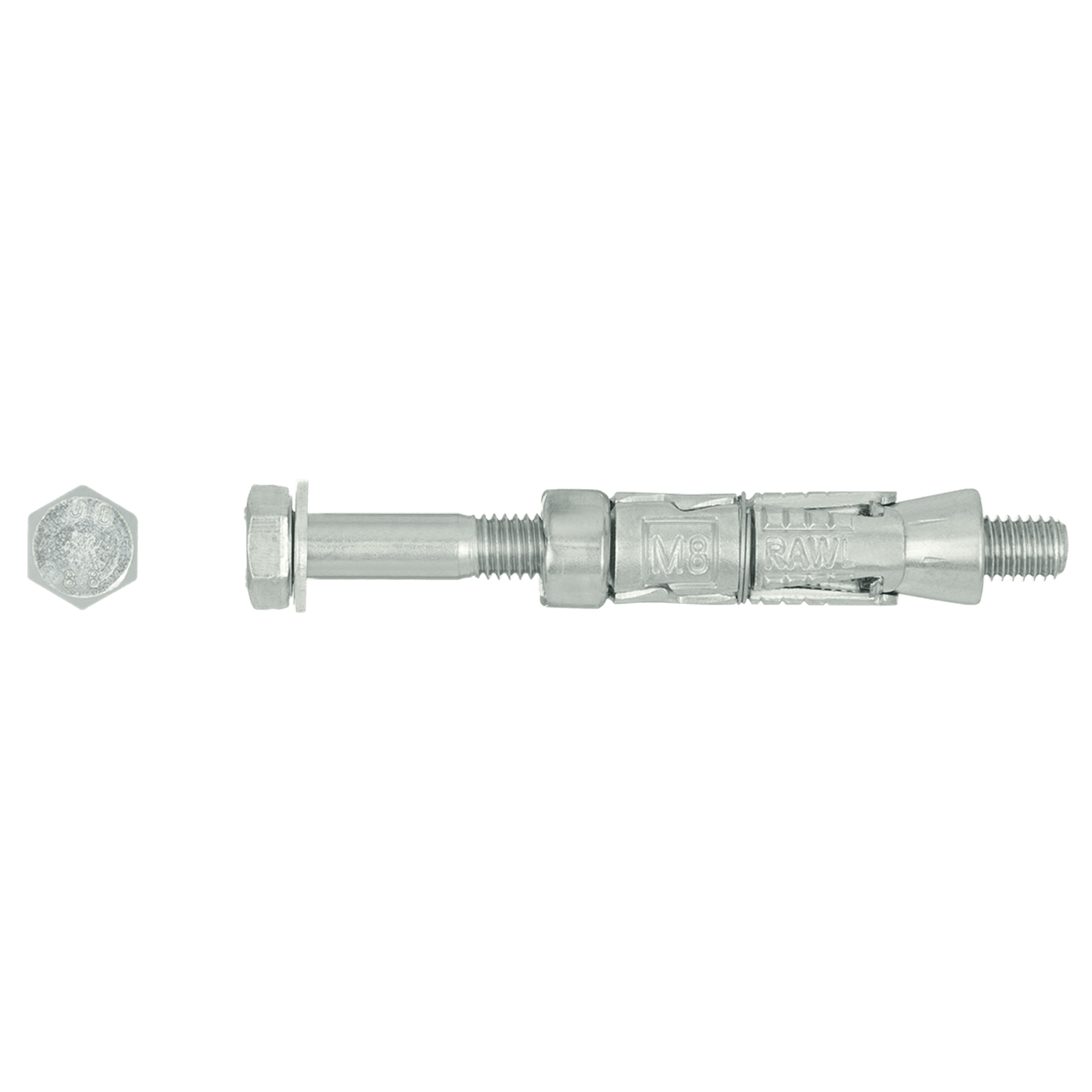 Rawlplug R-BL2 Shield Anchor With Loose Bolt - Bag 5