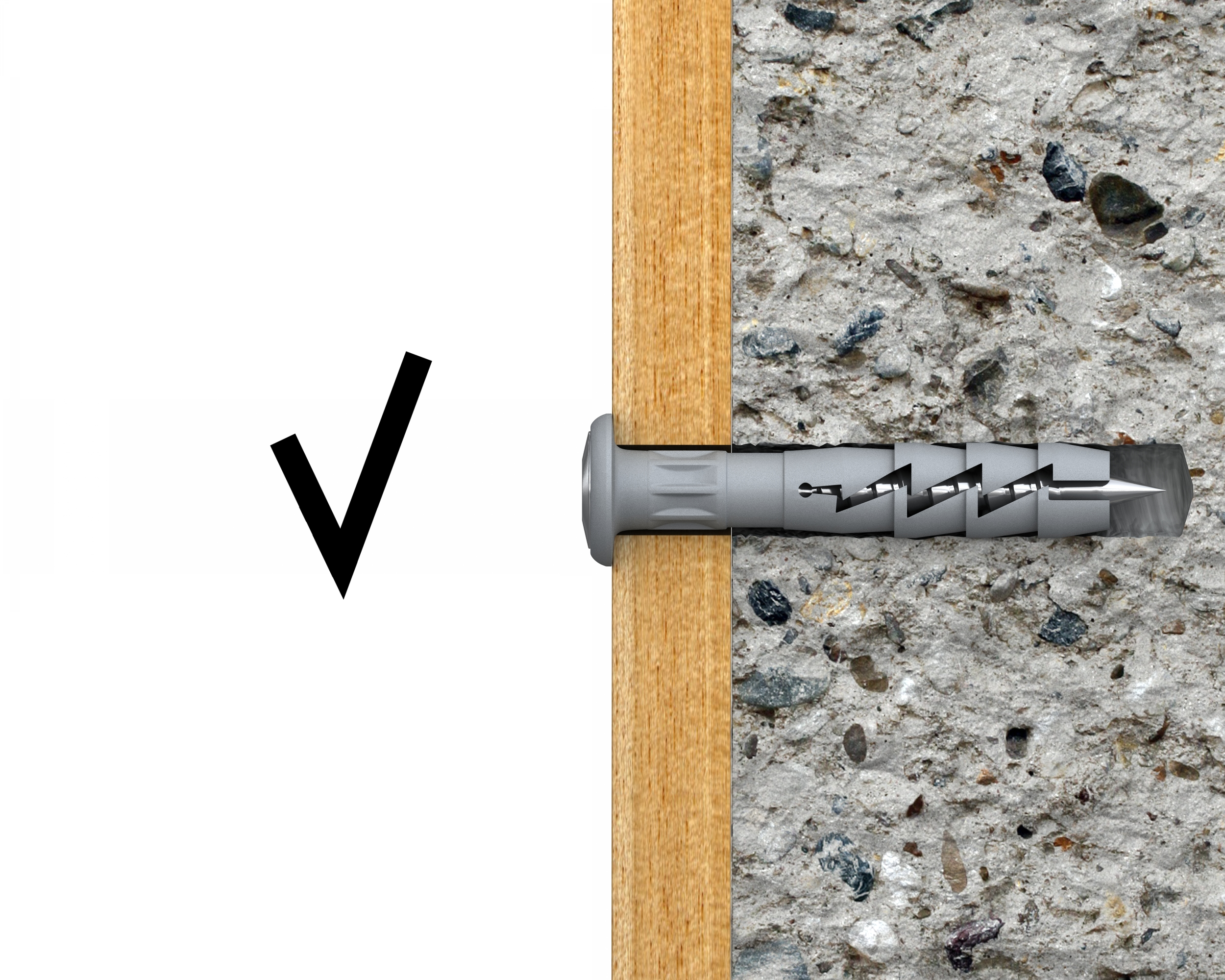 Rawlplug R-FX Mushroom Head Hammer-In Fixings