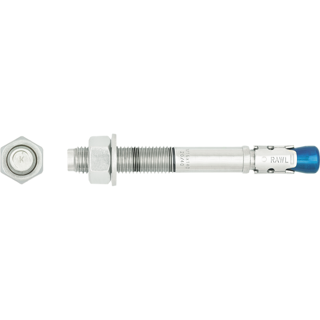 Rawlplug R-HPTIIA4 Throughbolt - A4 Stainless Steel