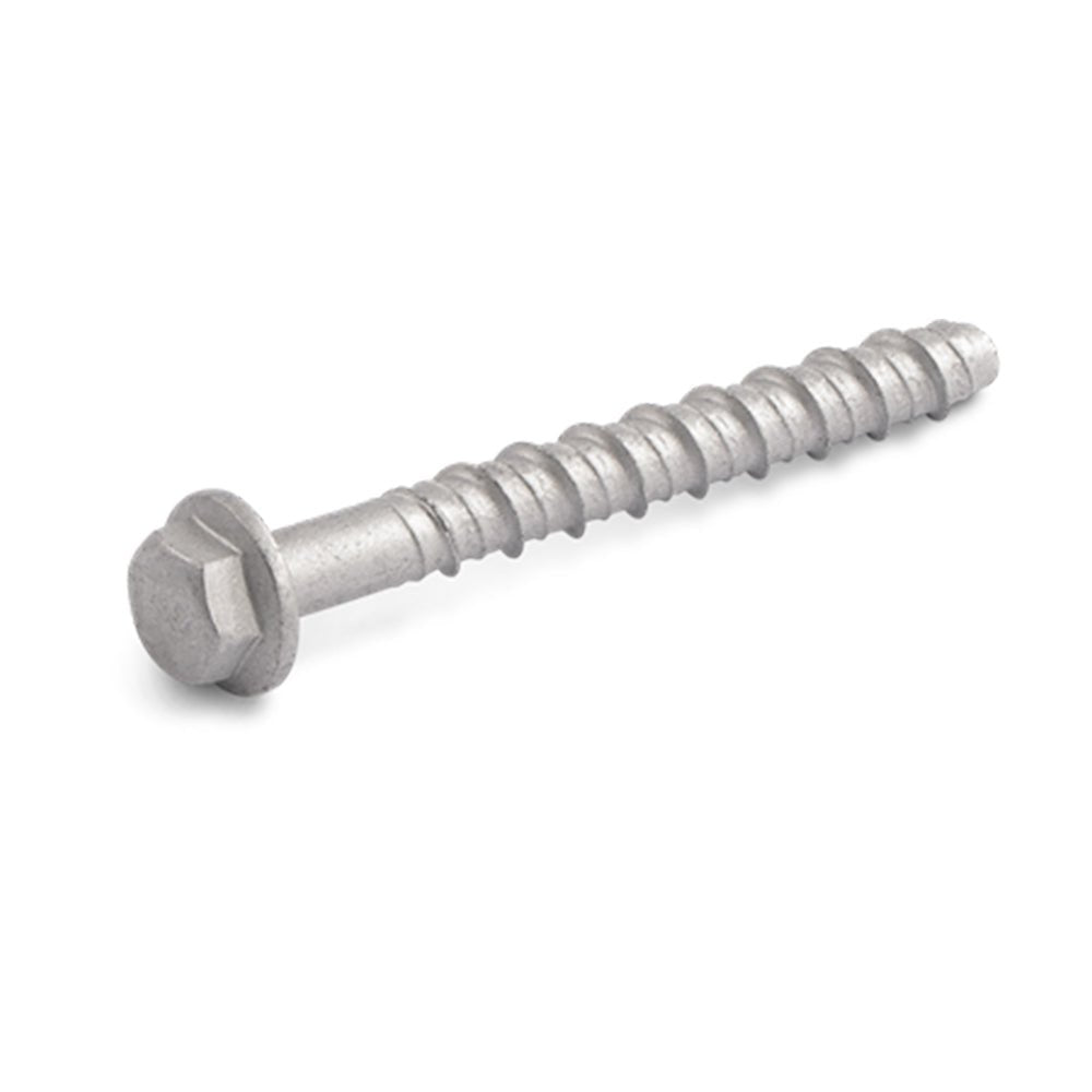 Rawlplug R-LX Concrete Screw Anchor Hex Flange Zinc Flake Coating