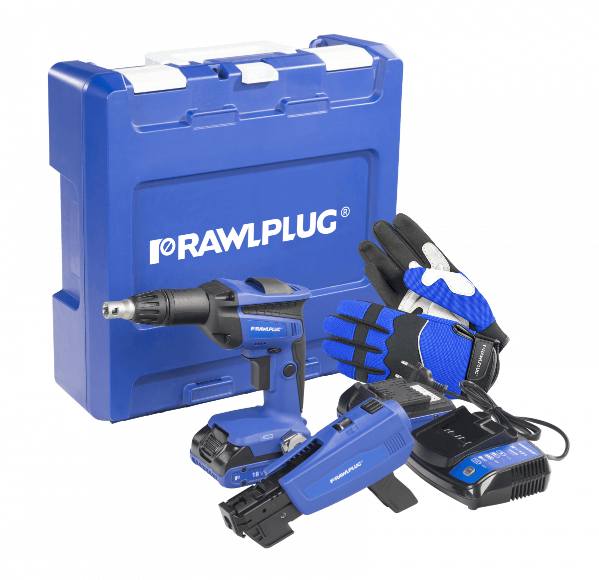 Rawlplug R-PDS18-M2A Cordless Drywall RawlDriver 18V Set