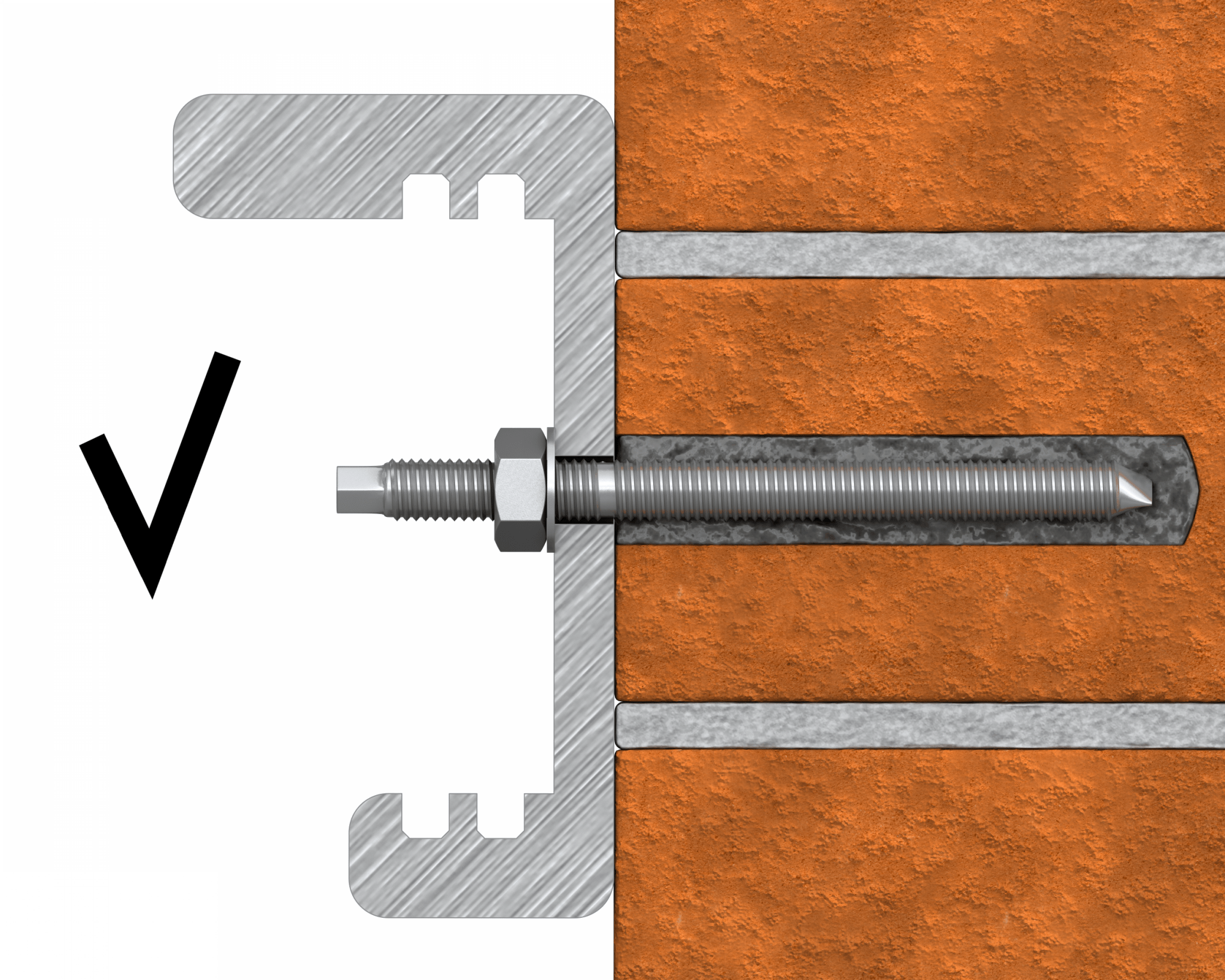 Rawlplug - R-STUDS Resin Studs - Threaded Rods – Zinc - 8.8 Grade