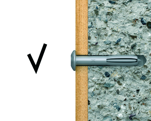 Rawlplug ZN-AL Alloy Hammer Fixings & Steel Nail