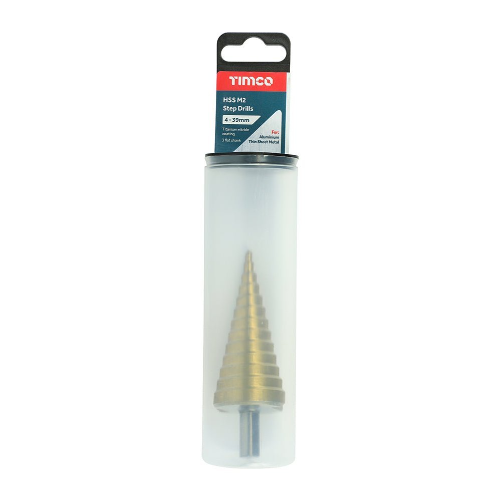 Step Drill - 4-39mm