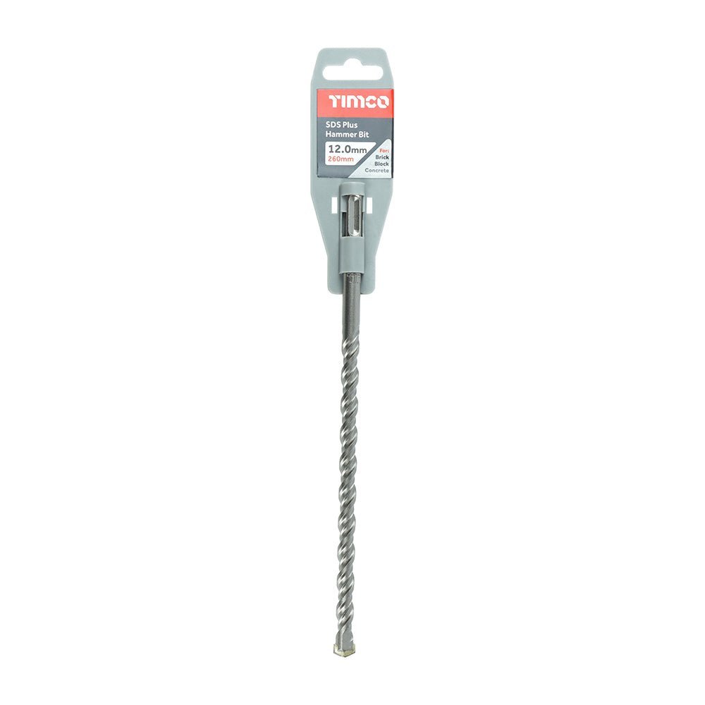 SDS Plus Hammer Bit - 12.0 x 260