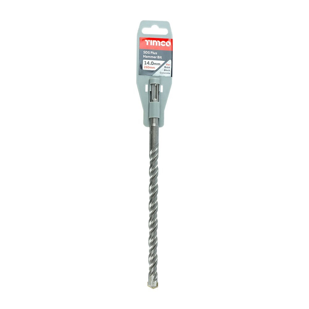 SDS Plus Hammer Bit - 14.0 x 260