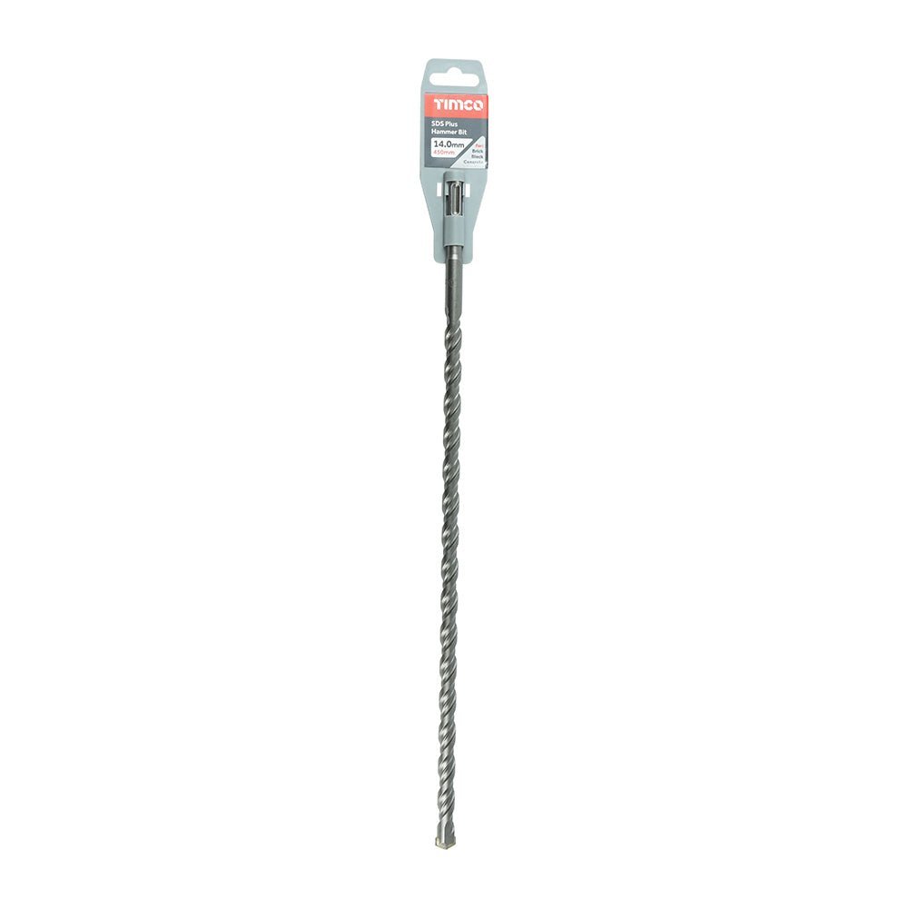 SDS Plus Hammer Bit - 14.0 x 450