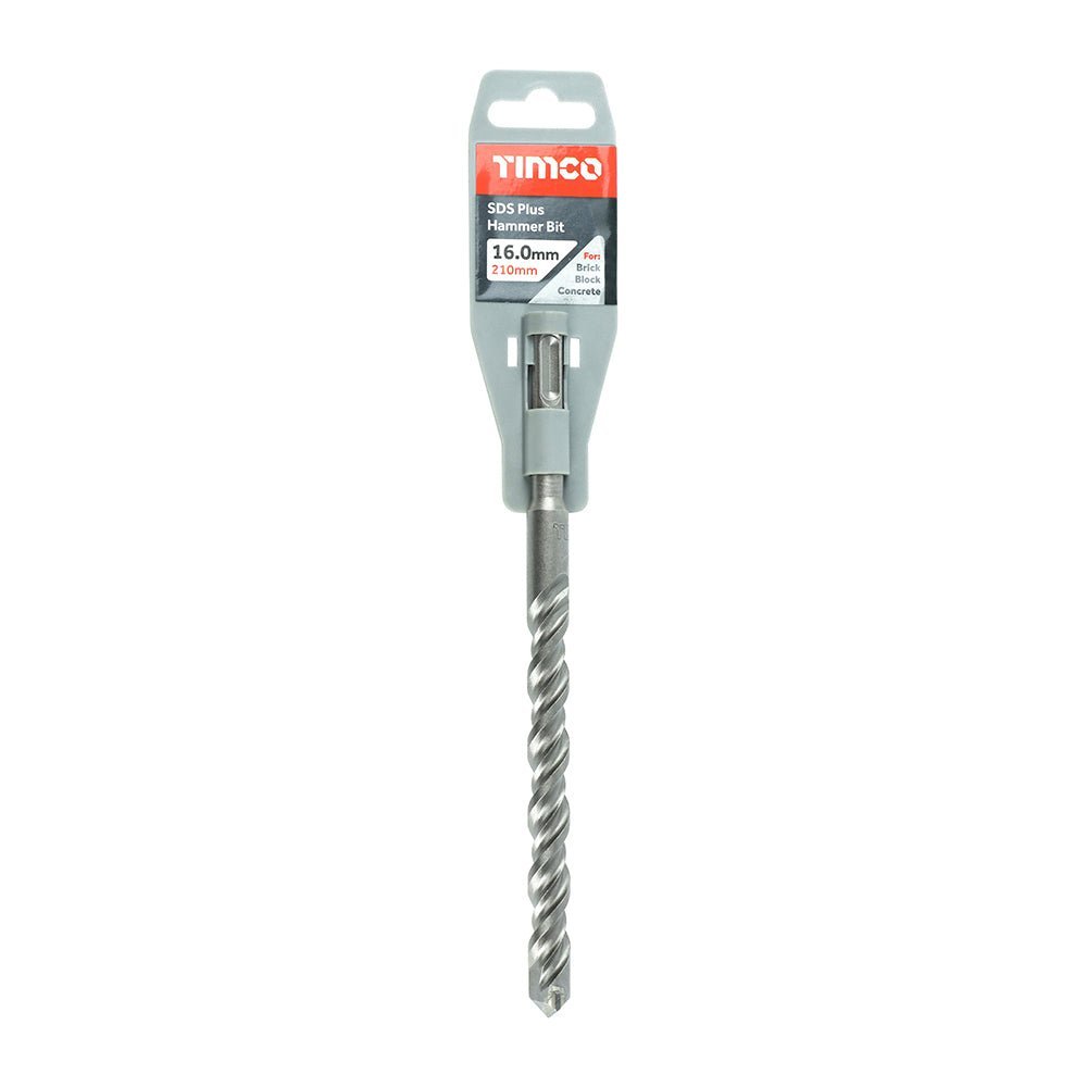 SDS Plus Hammer Bit - 16.0 x 210