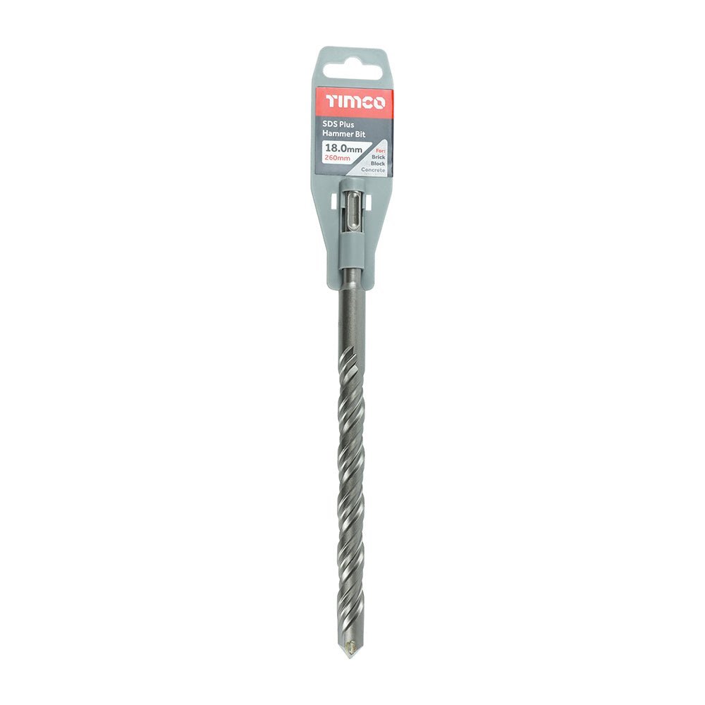 SDS Plus Hammer Bit - 18.0 x 260