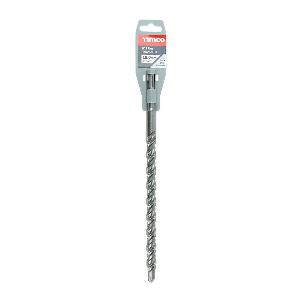 SDS Plus Hammer Bit - 18.0 x 310