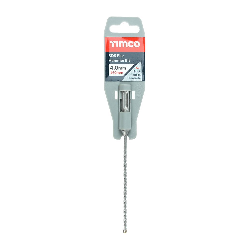 SDS Plus Hammer Bit - 4.0 x 160