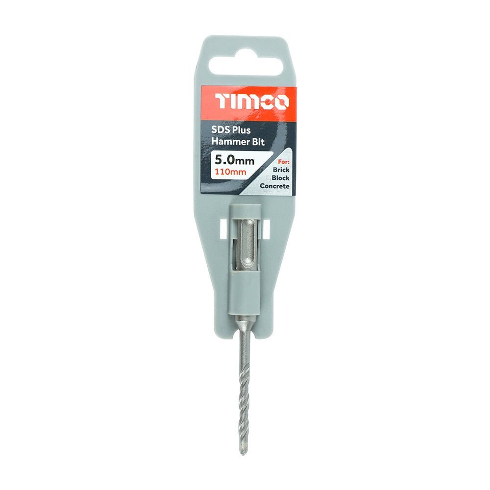 SDS Plus Hammer Bit - 5.0 x 110