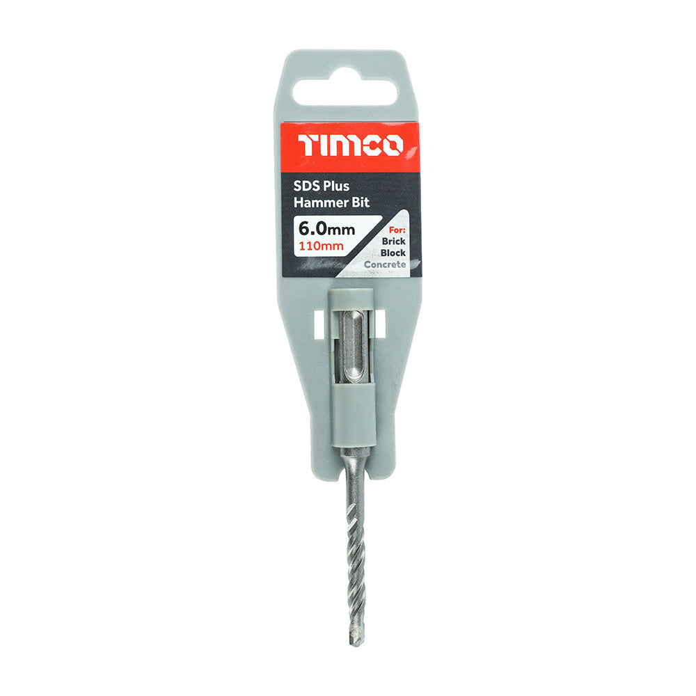 SDS Plus Hammer Bit - 6.0 x 110