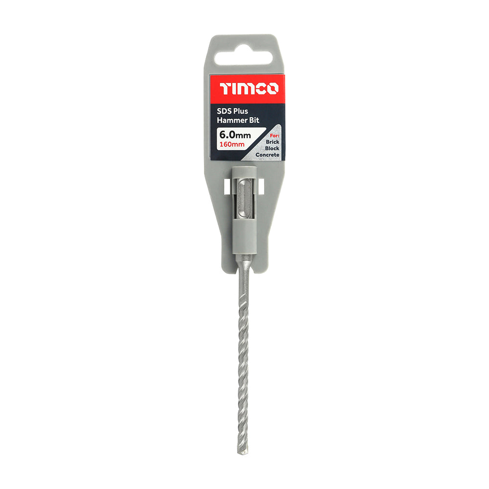 SDS Plus Hammer Bit - 6.0 x 160