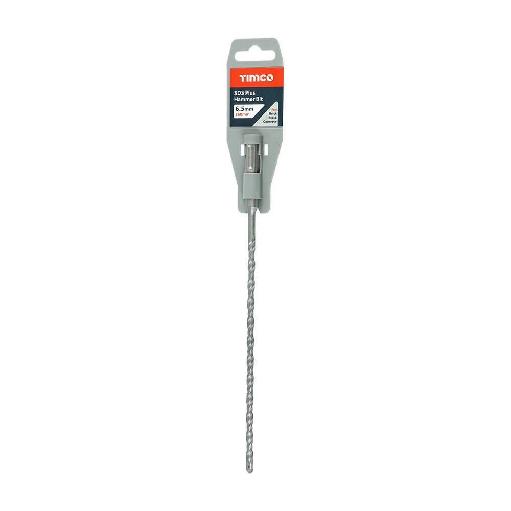 SDS Plus Hammer Bit - 6.5 x 260