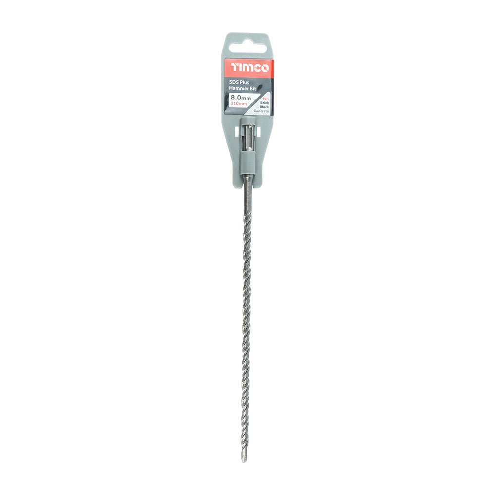 SDS Plus Hammer Bit - 8.0 x 310