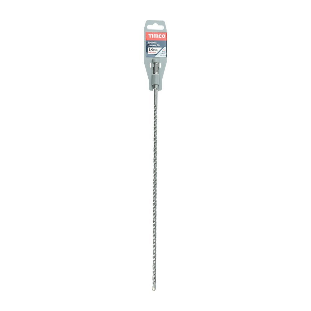 SDS Plus Hammer Bit - 8.0 x 450