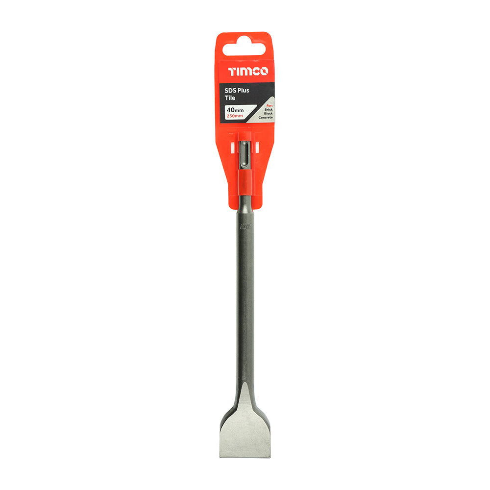 SDS Plus Steels - Tile - 40 x 250