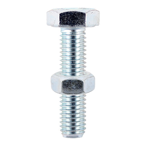 Set Screws & Hexagon Nuts - Grade 8.8 - Zinc