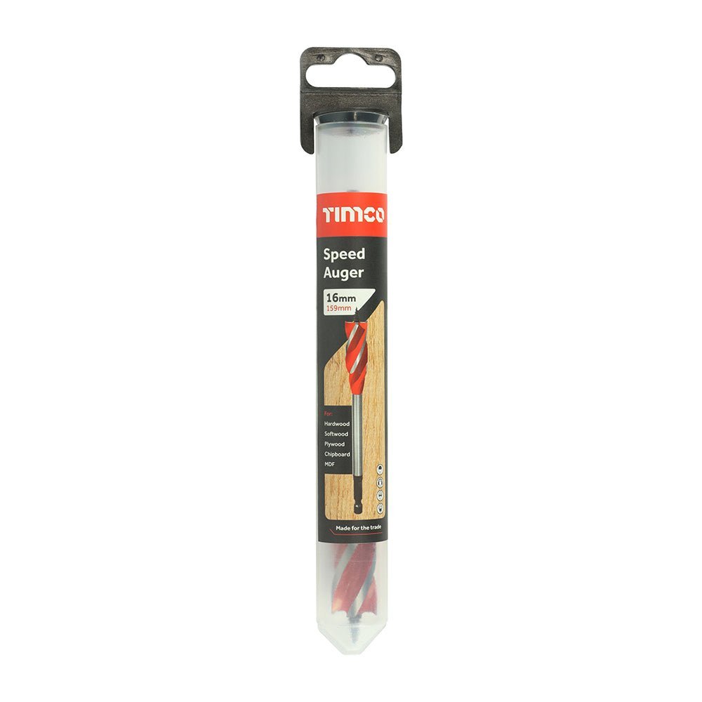 Hex Shank Speed Auger Bit - 16.0 x 159