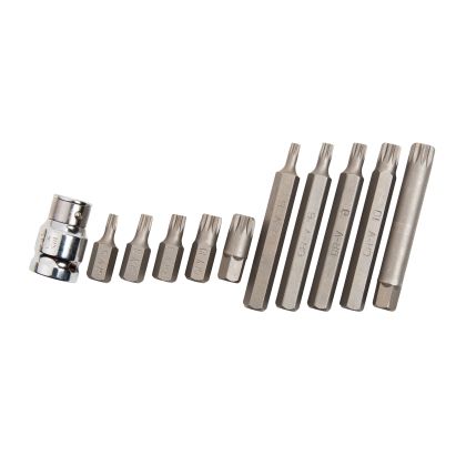 Spline Driver Bit Set - 11 Piece