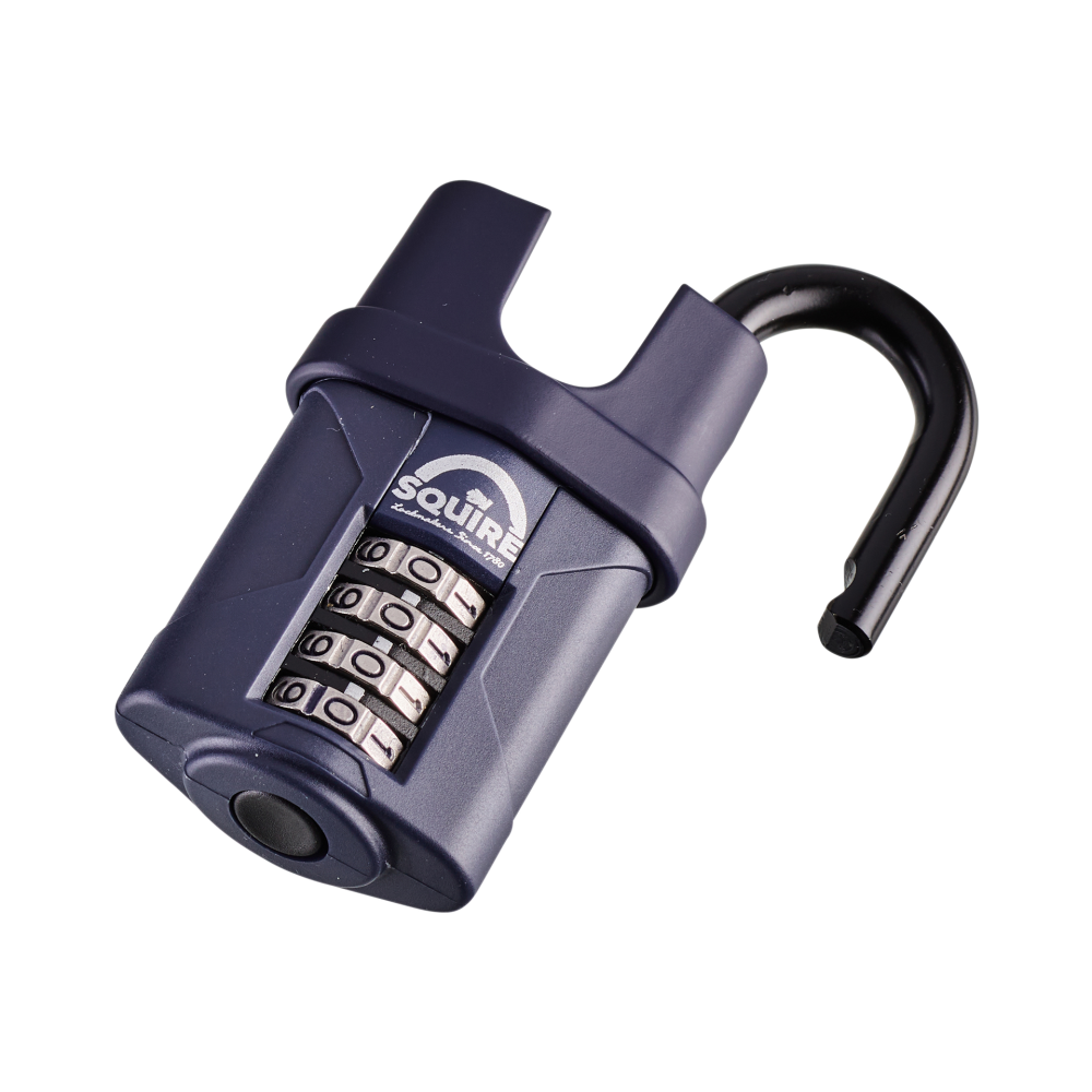 Squire CP40CS Combination Padlock Steel Closed Shackle - 40mm