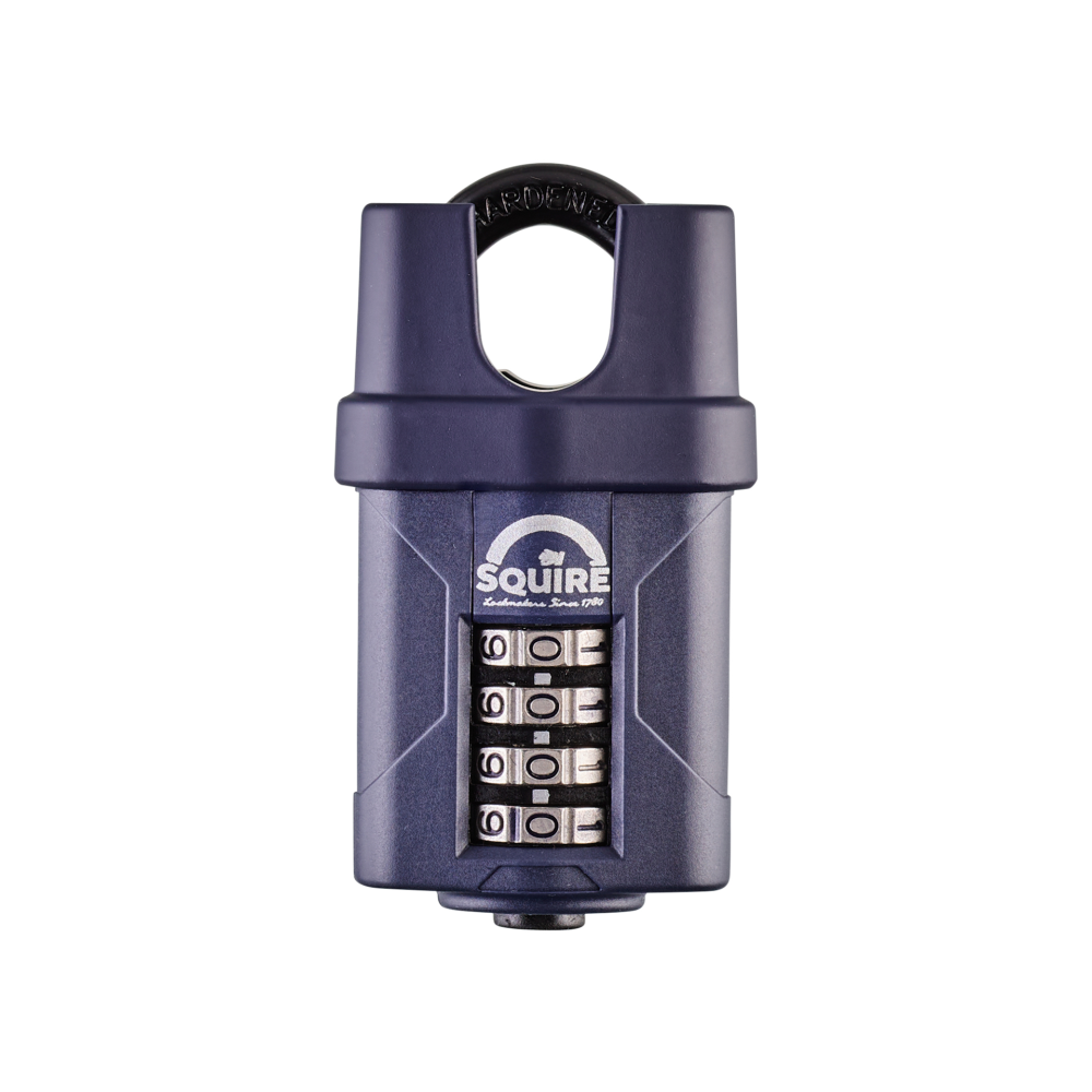 Squire CP40CS Combination Padlock Steel Closed Shackle - 40mm