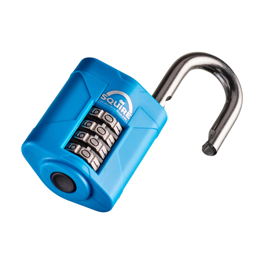Squire CP50S Combi Padlock Stainless Steel Open Shackle CP50S - 50mm